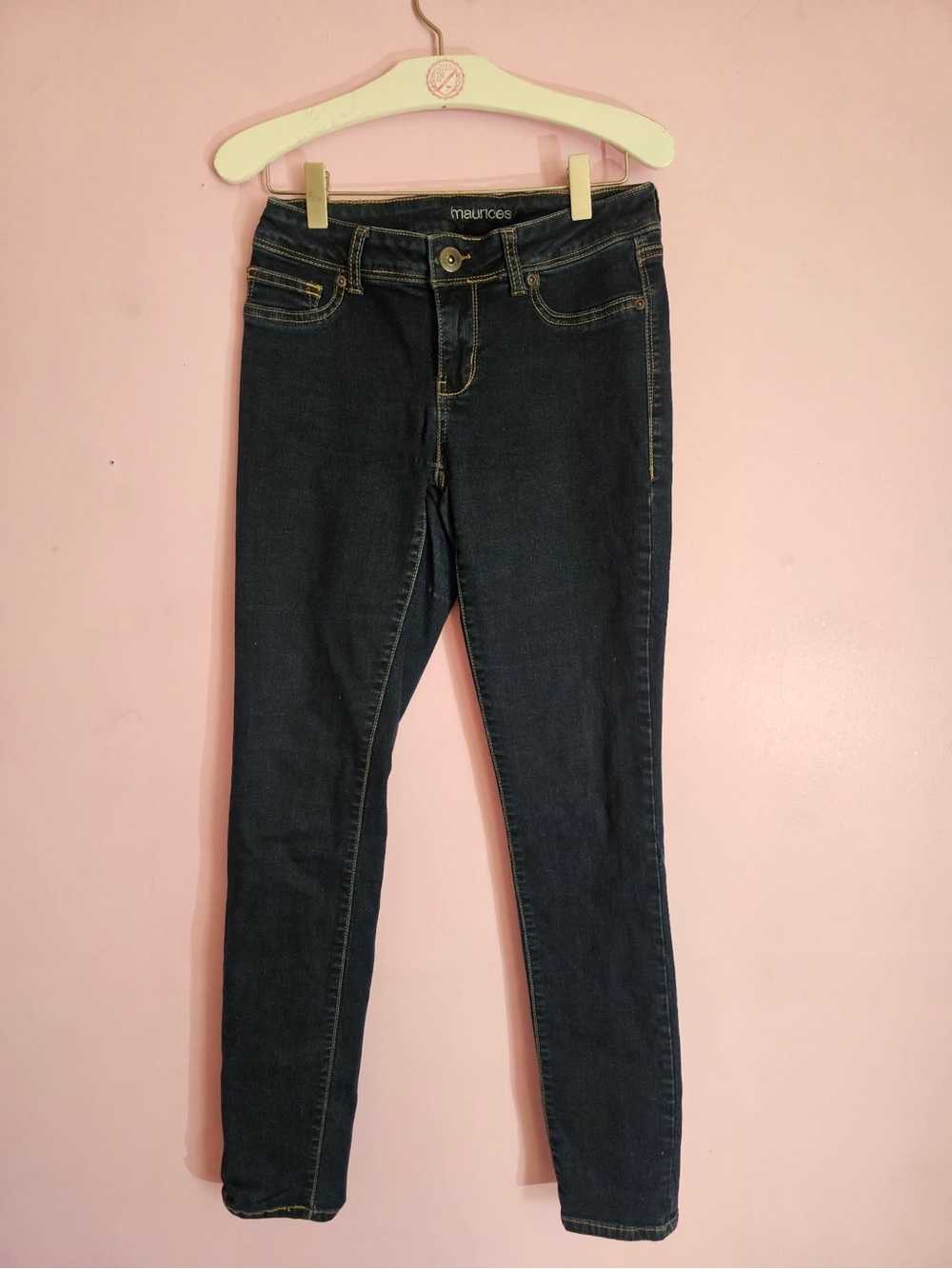 Maurices Dark Indigo Skinny Jeans